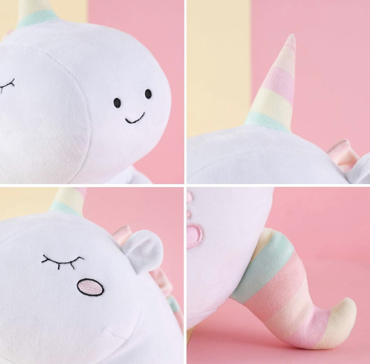 Adorable Glow-In-The-Dark Unicorn Plush Toy