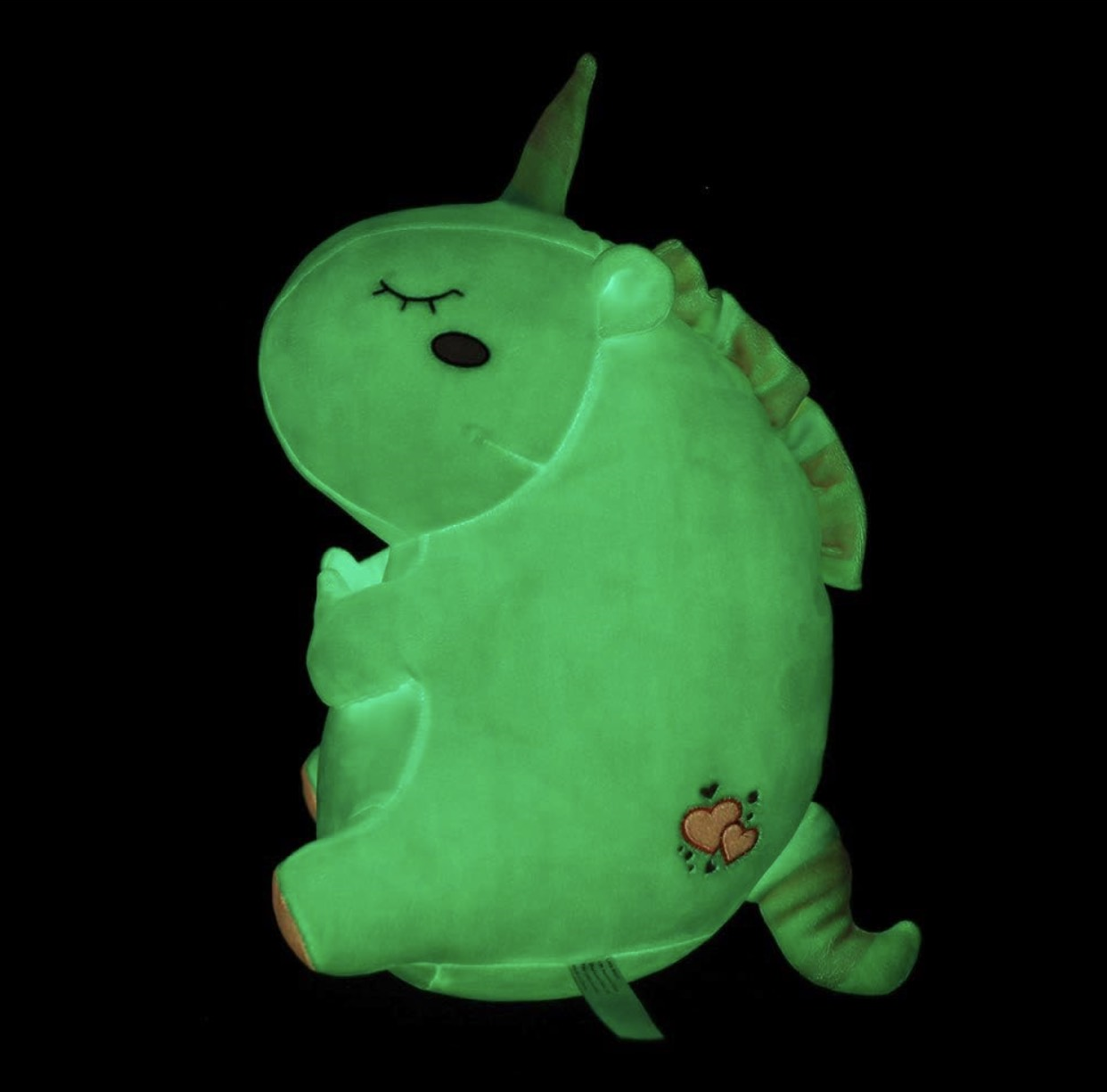 Adorable Glow-In-The-Dark Unicorn Plush Toy