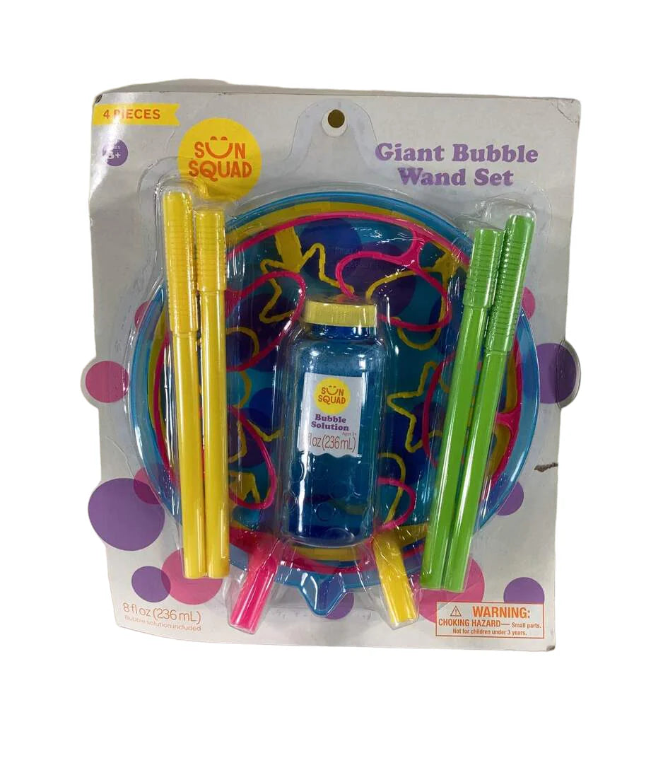 Sun Squad Giant Bubble Wand Set
