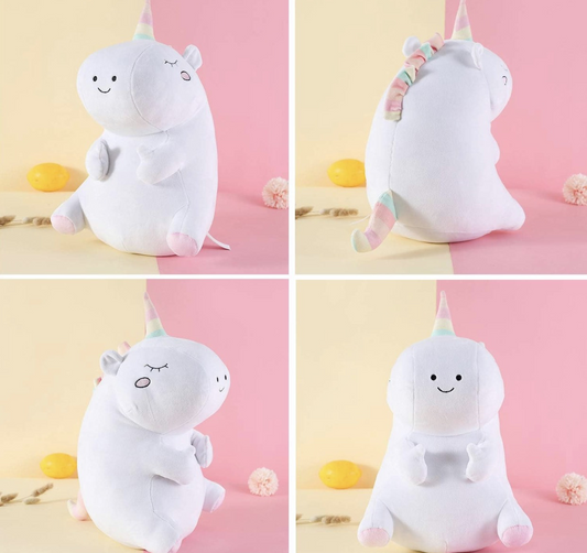Adorable Glow-In-The-Dark Unicorn Plush Toy